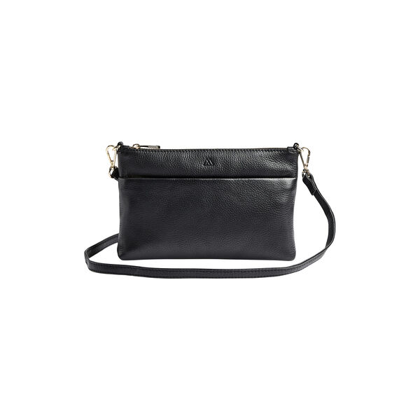 KarimaMBG Crossbody Bag Grain, black w/gold, Markberg