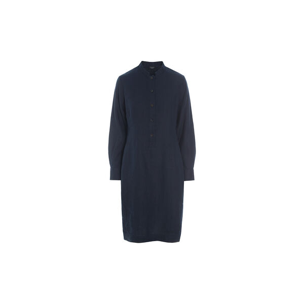 Lazy linen kjole, m&oslash;rk midnatt, BITTE KAI RAND