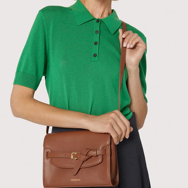 COCCINELLESABINE, cognac, Coccinelle