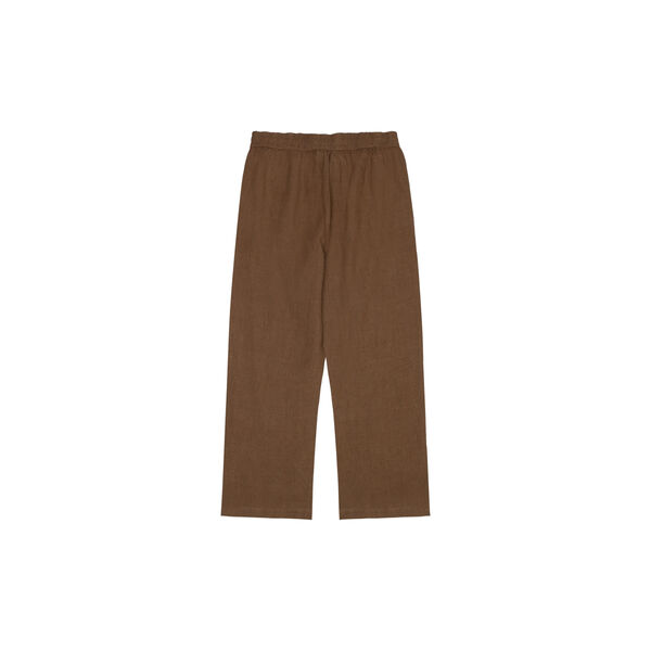 POSEY wide mid-rise linen pants - GOTS/Vegan, tuffet POSEY wide mid-rise linen pants - GOTS/Vegan, tuffet, KnowledgeCotton Apparel