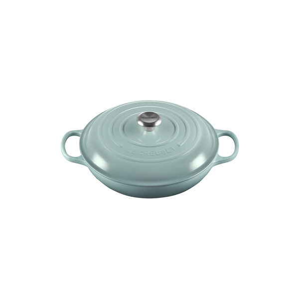 Signature buffetgryte 30 cm, sea salt, Le Creuset