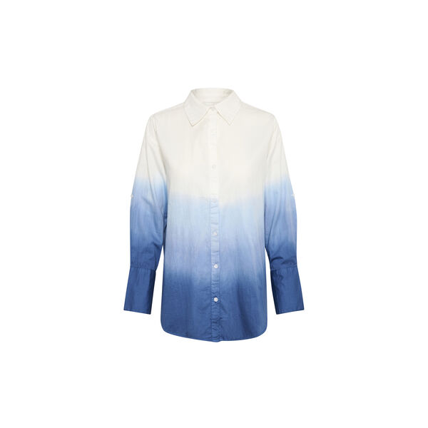 MiloMW Shirt, blue dip dye, My Essential Wardrobe