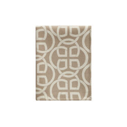 Monogram ullpledd, taupe beige, Gant