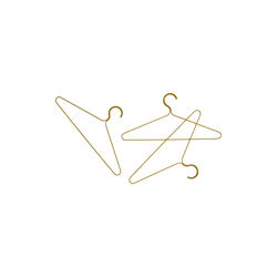 Colour kleshenger sett med 3 stk., dijon, HAY