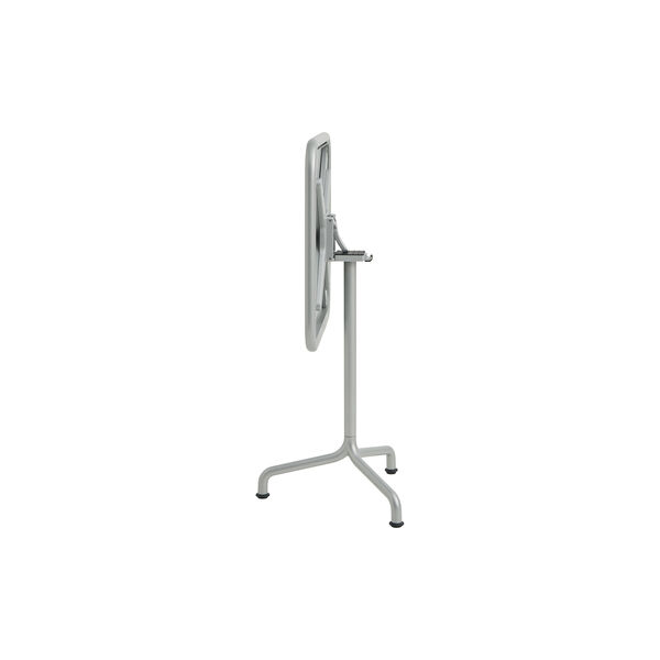 Deville Table Silver grey powder coated aluminium frame, silver grey, HAY