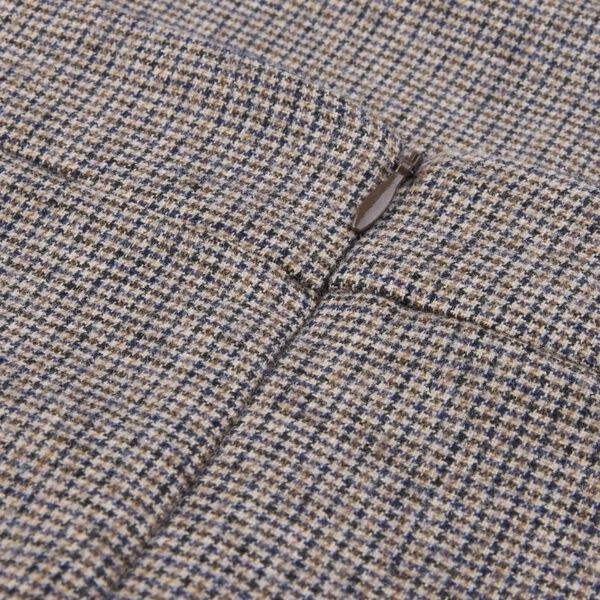 Kirsti Skirt, beige check, Stenströms