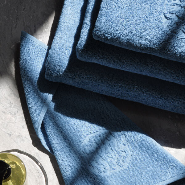 Damask Terry h&aring;ndkle, bright blue, Georg Jensen Damask