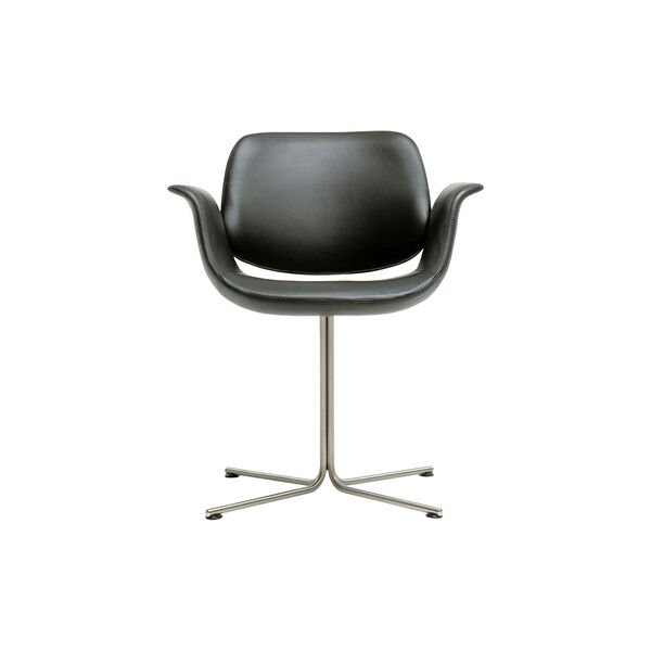 Flamingo Chair med fast understell, svart 98, Fredericia Furniture