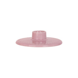 Rhombe Color kronelysestake, rosa Rhombe Color kronelysestake, rosa, Lyngby Porcelæn