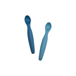 Skjesett kort, vintage blue, Sebra