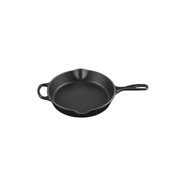 Signature st&oslash;pejern dyp stekepanne &Oslash; 26 cm, matte black, Le Creuset