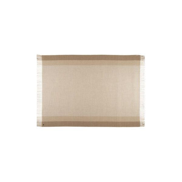TIRA pledd, beige, WEICH Couture Alpaca