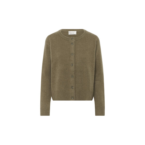 MWHuxi Knit Cardigan, capers, My Essential Wardrobe