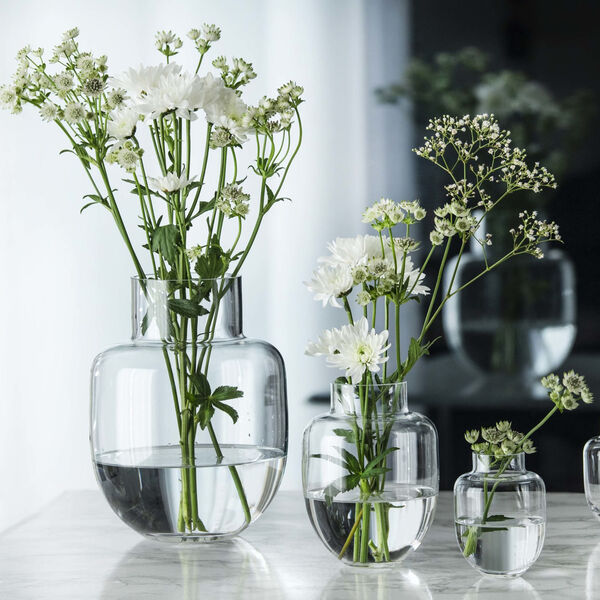 Family vase stor, klar, Magnor