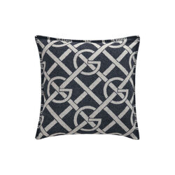 G Patterned Cushion, evening blue, Gant