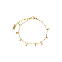 Lia - Tiny Oval armb&aring;nd, gull, timi of Sweden