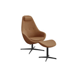Kokon™ med fotskammel, orange, Varier Furniture