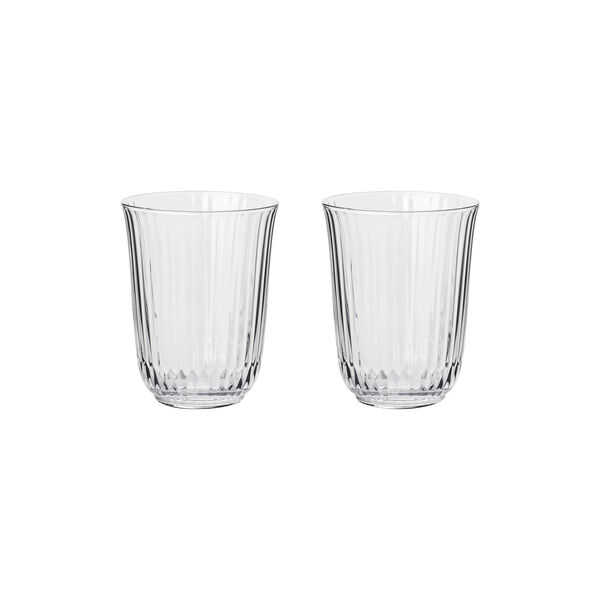 Waves vannglass h&oslash;yt 2 stk., klart, Royal Copenhagen