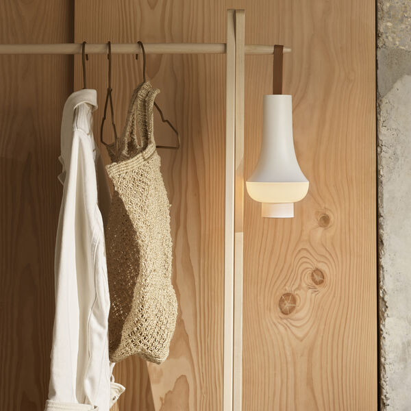 Tomoshi Portable Table Lamp, white, Louis Poulsen