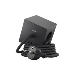 Square 1 USB-C (30W), stockholm black, Avolt