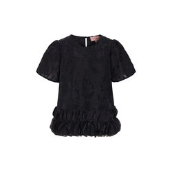 Aiko Blouse, black, HUNKØN
