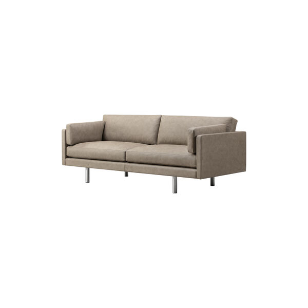 EJ220 3-seters sofa, burned grey 40783, Fredericia Furniture