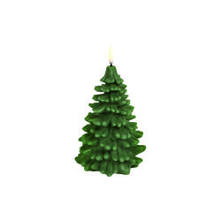LED stearinlys juletre, olive green, Uyuni Lighting