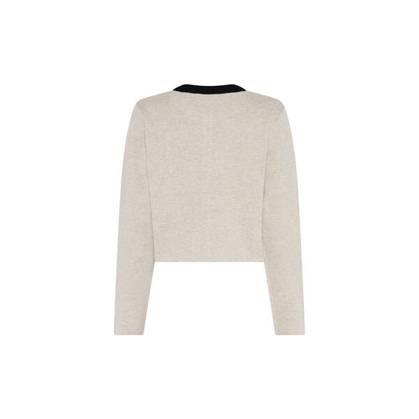 AnemoneBBFreias knit cardigan, sand melange, Bruuns Bazaar