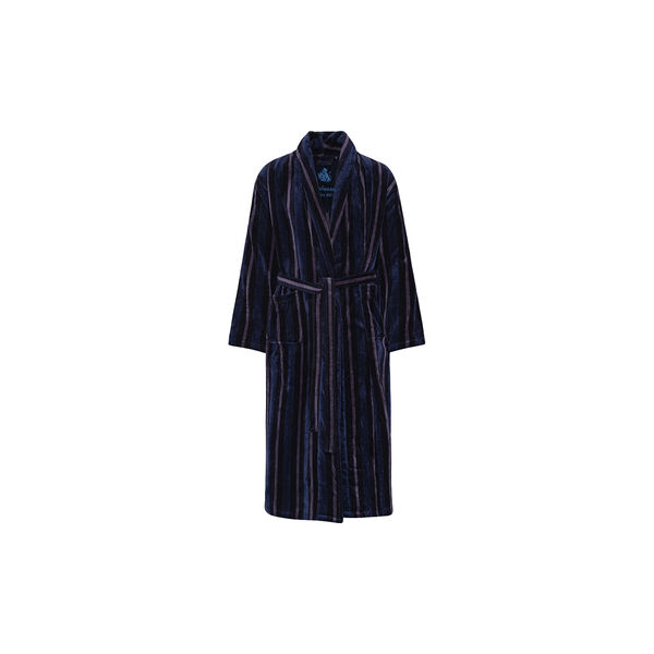 Skagerak badekåpe, navy/blue/grey strips, Ambassador 1867