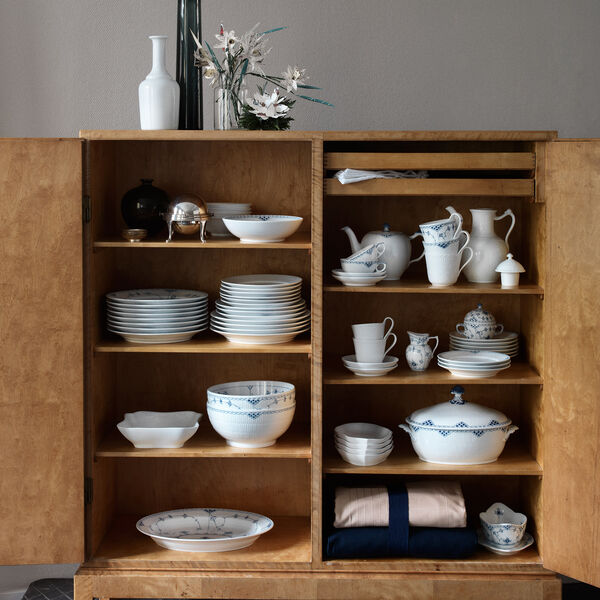 Musselmalt Halvblonde skål, 24 cm, Royal Copenhagen