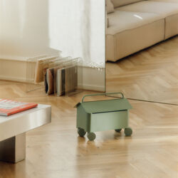 Cable Villa, mossy green, Pedestal