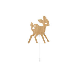 My Deer vegglampe, oljet eik, Ferm Living Kids