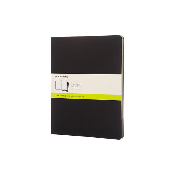 Cahier Journal blanke sider, 3 stk, Moleskine