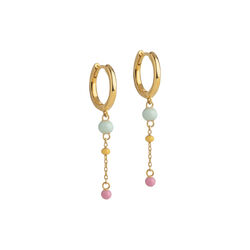 Lola&nbsp;Bold Hoops, rainbow, ENAMEL Copenhagen