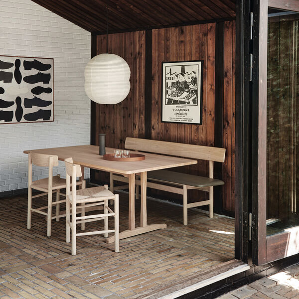 Mogensen C18 Shaker Table 160 cm, s&aring;pebehandlet eik, Fredericia Furniture