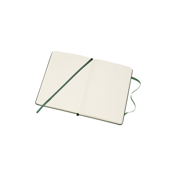 Classic Notebook prikkete sider, grønn Classic Notebook prikkete sider, grønn, Moleskine