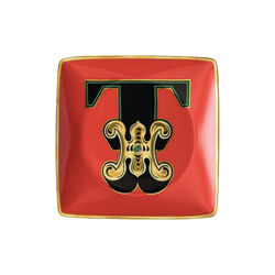 Versace Alphabet tallerken T, Rosenthal x Versace