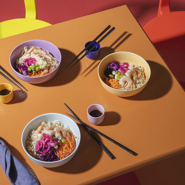 Rhombe Color skål, sand, Lyngby Porcelæn