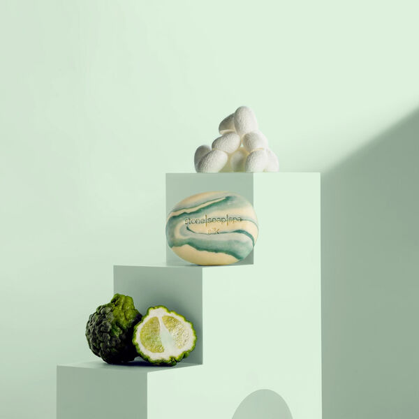 Silke såpestykke, Stone Soap Spa
