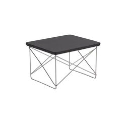 Occasional Table LTR, oak/dark/base stainless steel, Vitra 