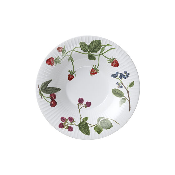Hammershøi Summer Dyp tallerken Ø 21 cm, summer berries, Kähler