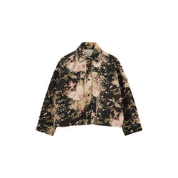AmayaSW Boxy Denim Jacket, flower mix, Sofie Schnoor
