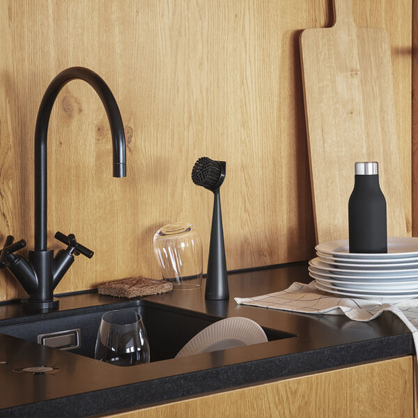 Oppvaskb&oslash;rste nylon, sort, Eva Solo