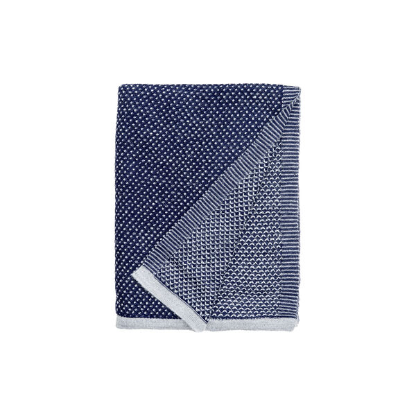 Raindrops pledd, bl&aring;, ELVANG