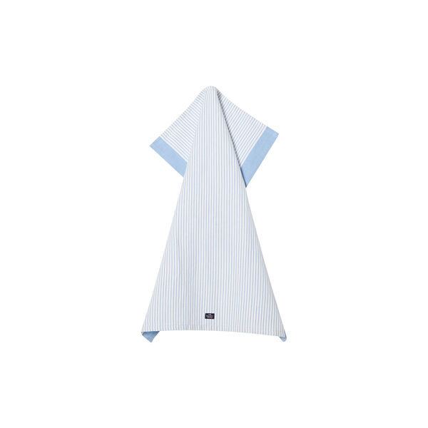 Striped Kitchen h&aring;ndkle, blue/white, Lexington