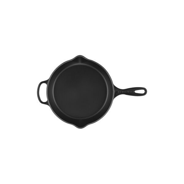 Signature st&oslash;pejern dyp stekepanne &Oslash; 26 cm, matte black, Le Creuset