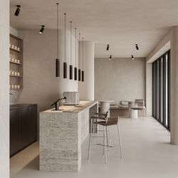 Patrone Pendant Lamp Large, browned brass, Thorup Copenhagen