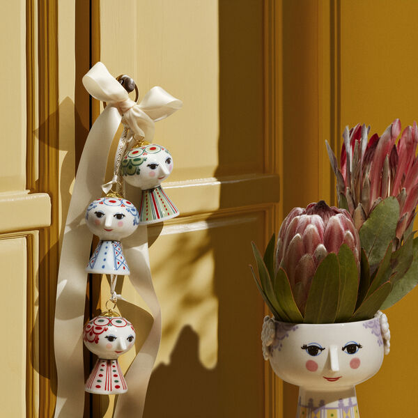 Eva Juleoppheng 2025, rød, Bjørn Wiinblad