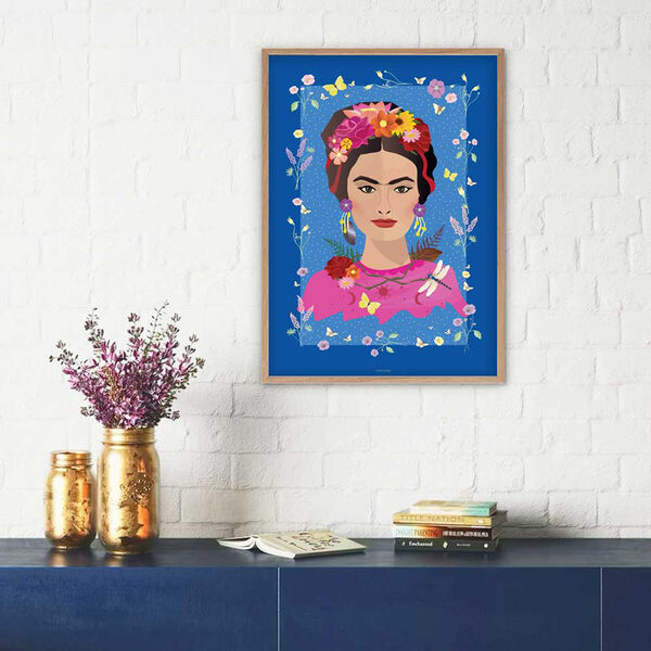 Frida Kahlo st&oslash;tteplakat, ViSSEVASSE