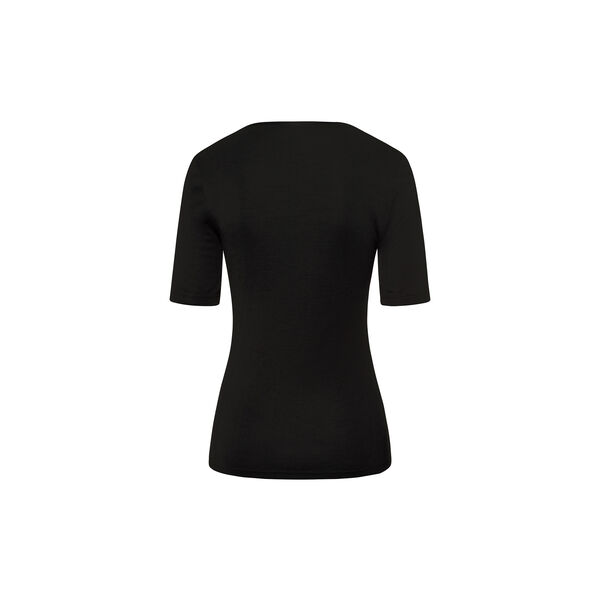 S/SLV Shirt, black, HANRO
